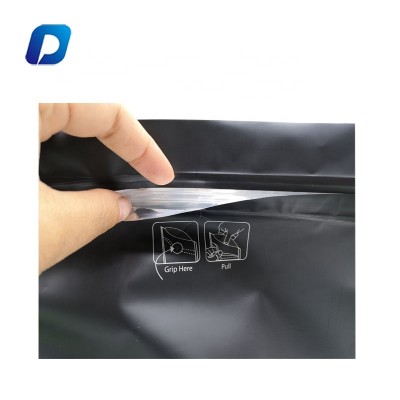 Customized Childproof Reusable Mylar Smell Proof Packaging Food Bags